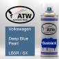 Preview: Volkswagen, Deep Blue Pearl, LB5R / 6X: 400ml Sprühdose, von ATW Autoteile West.